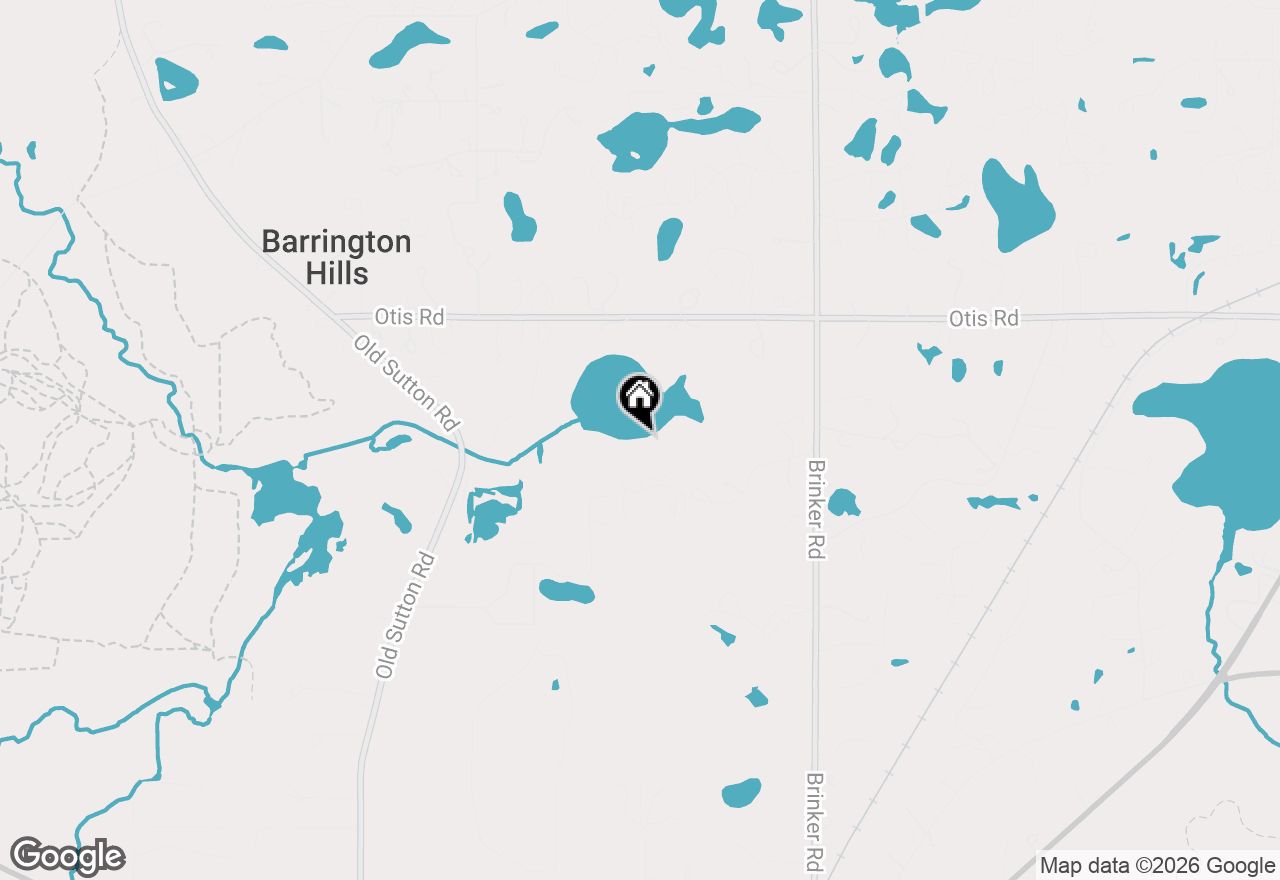 Map of 10 Goose Lake Drive, Barrington Hills, IL 60010