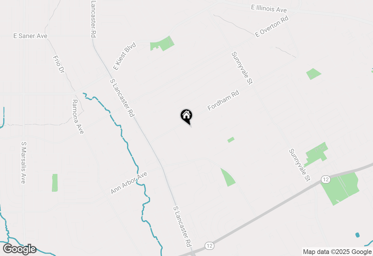 Map of 4118 Easter Avenue, Dallas, TX 75216