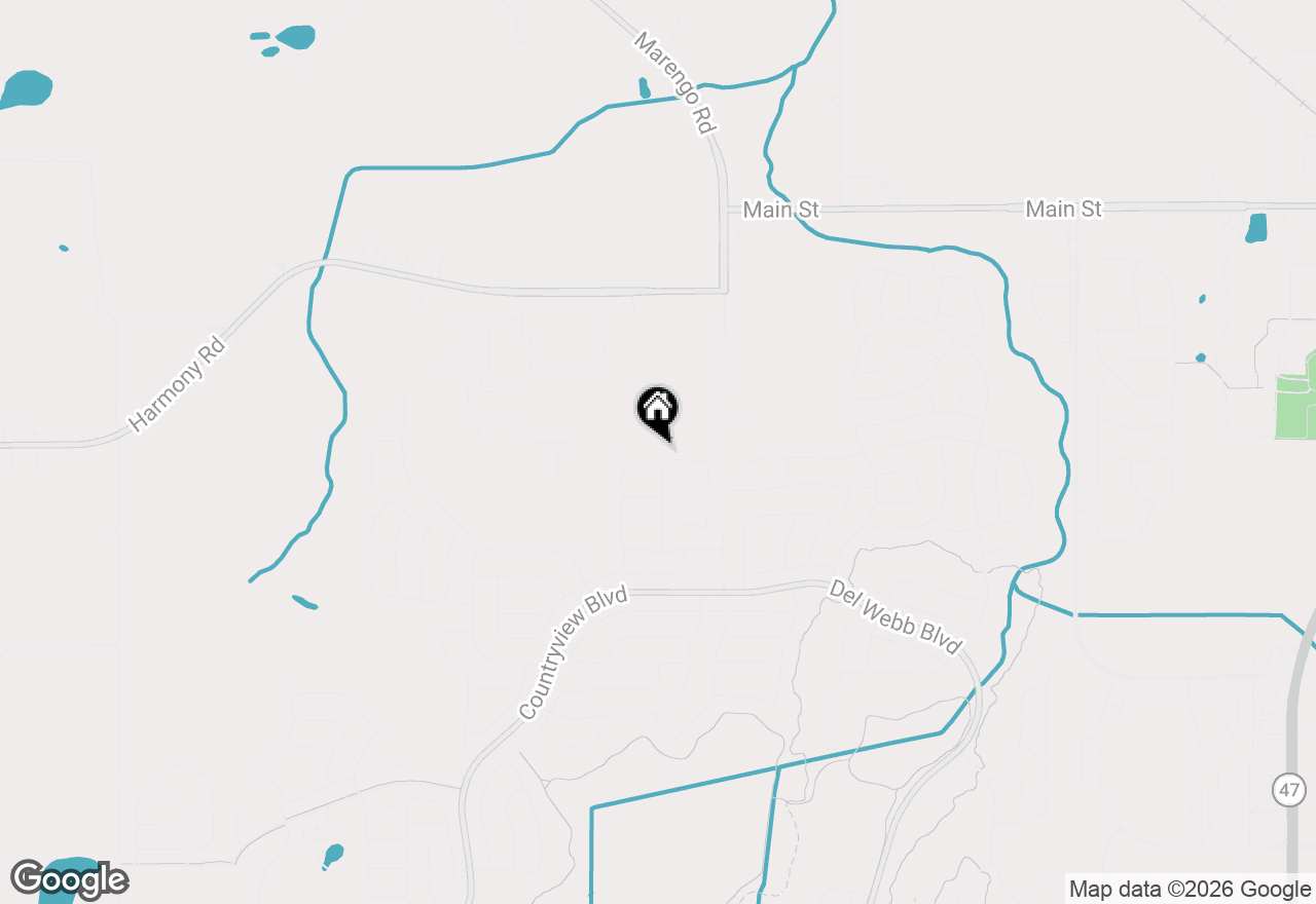 Map of 13488 Delaney Road, Huntley, IL 60142