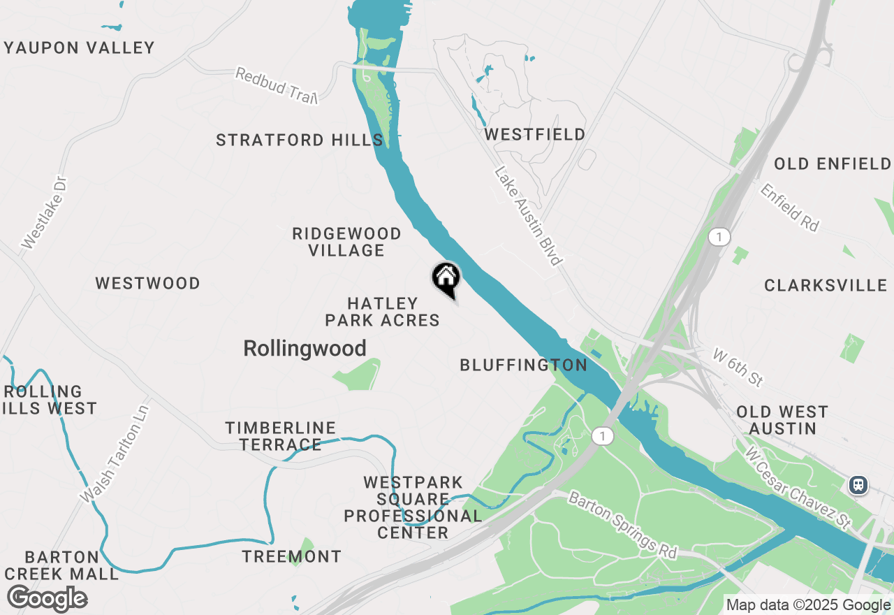 Map of 2705 1/2 Stratford Dr, Austin, TX 78746