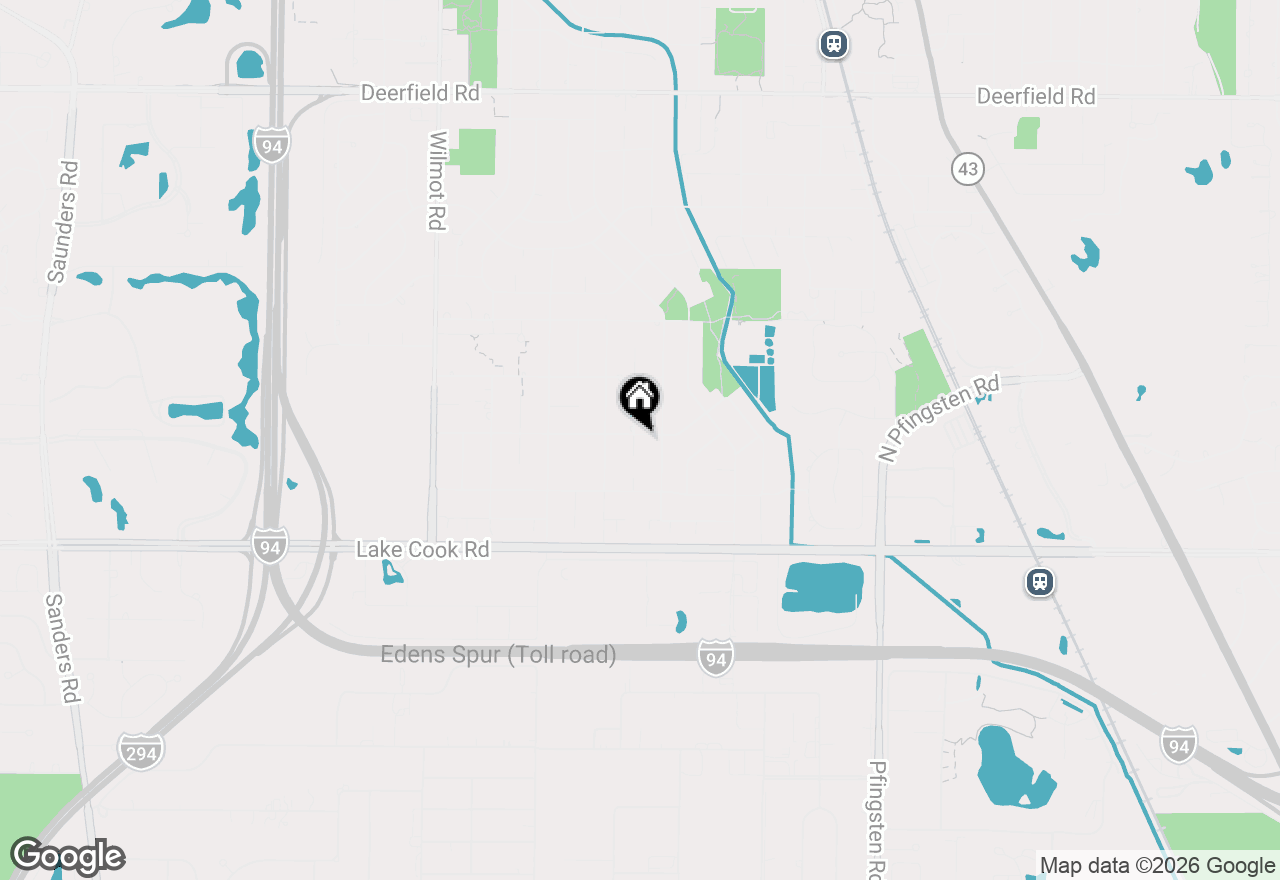 Map of 1225 Laurel Avenue, Deerfield, IL 60015