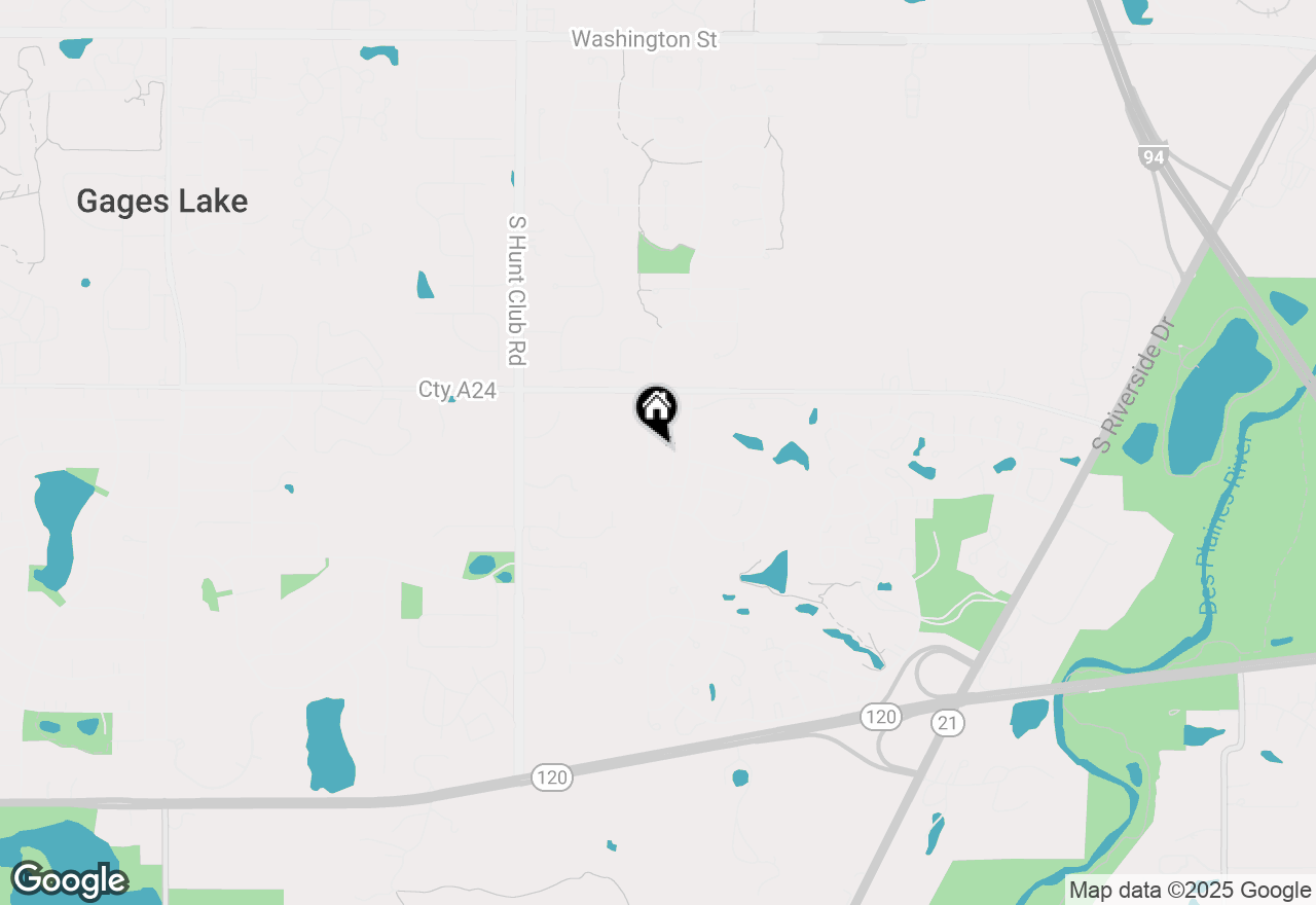 Map of 6257 Eagle Ridge Drive, Gurnee, IL 60031