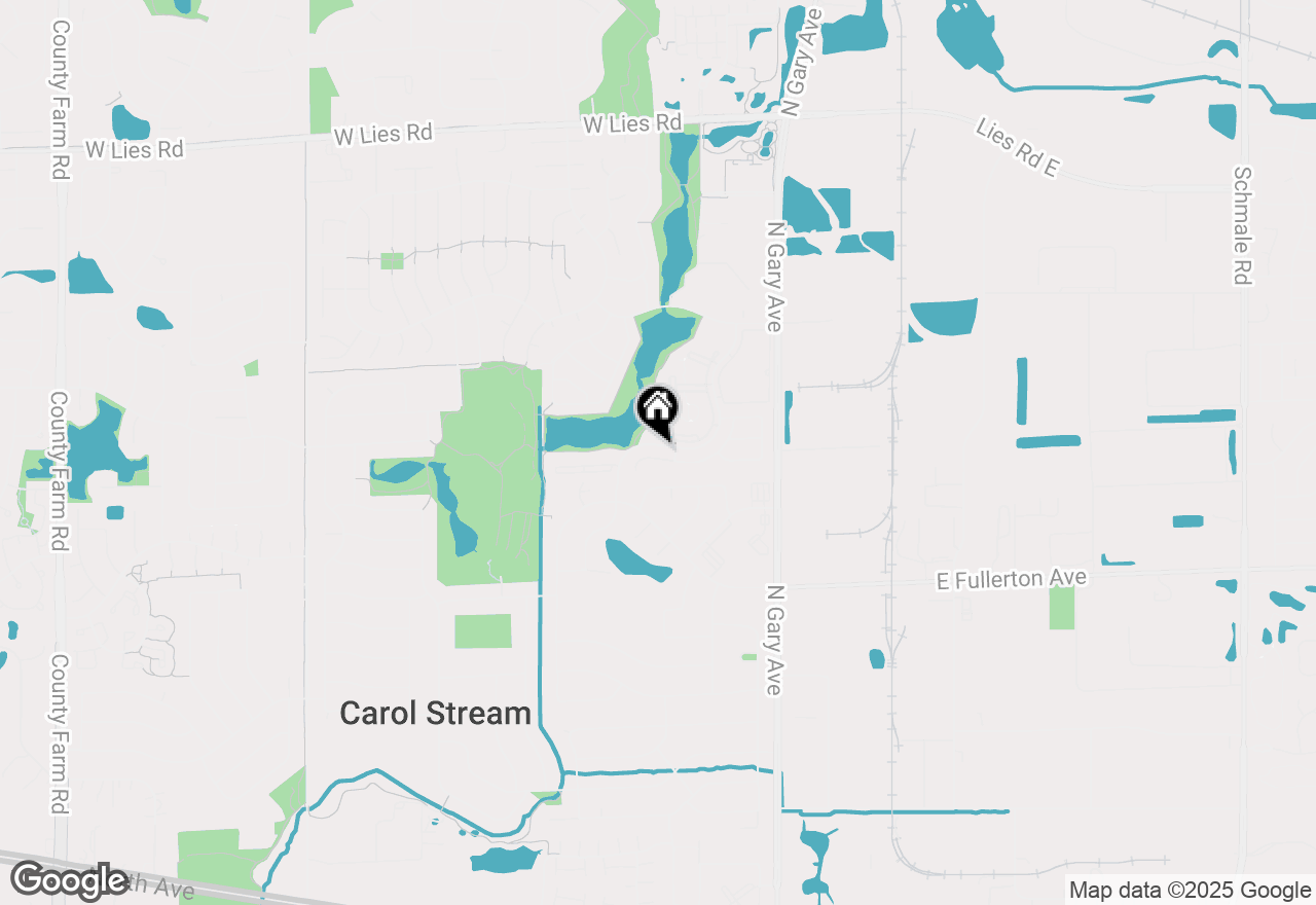 Map of 686 Legends Drive, Carol Stream, IL 60188