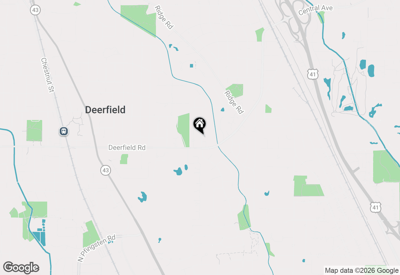 Map of 860 Heather Road, Deerfield, IL 60015