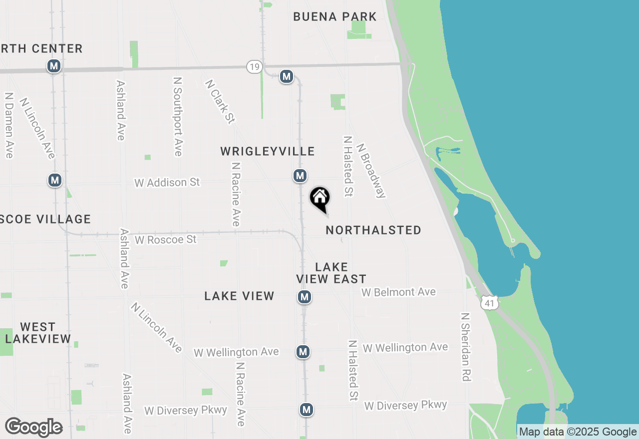 Map of 900 W Newport Avenue #2, Chicago, IL 60657