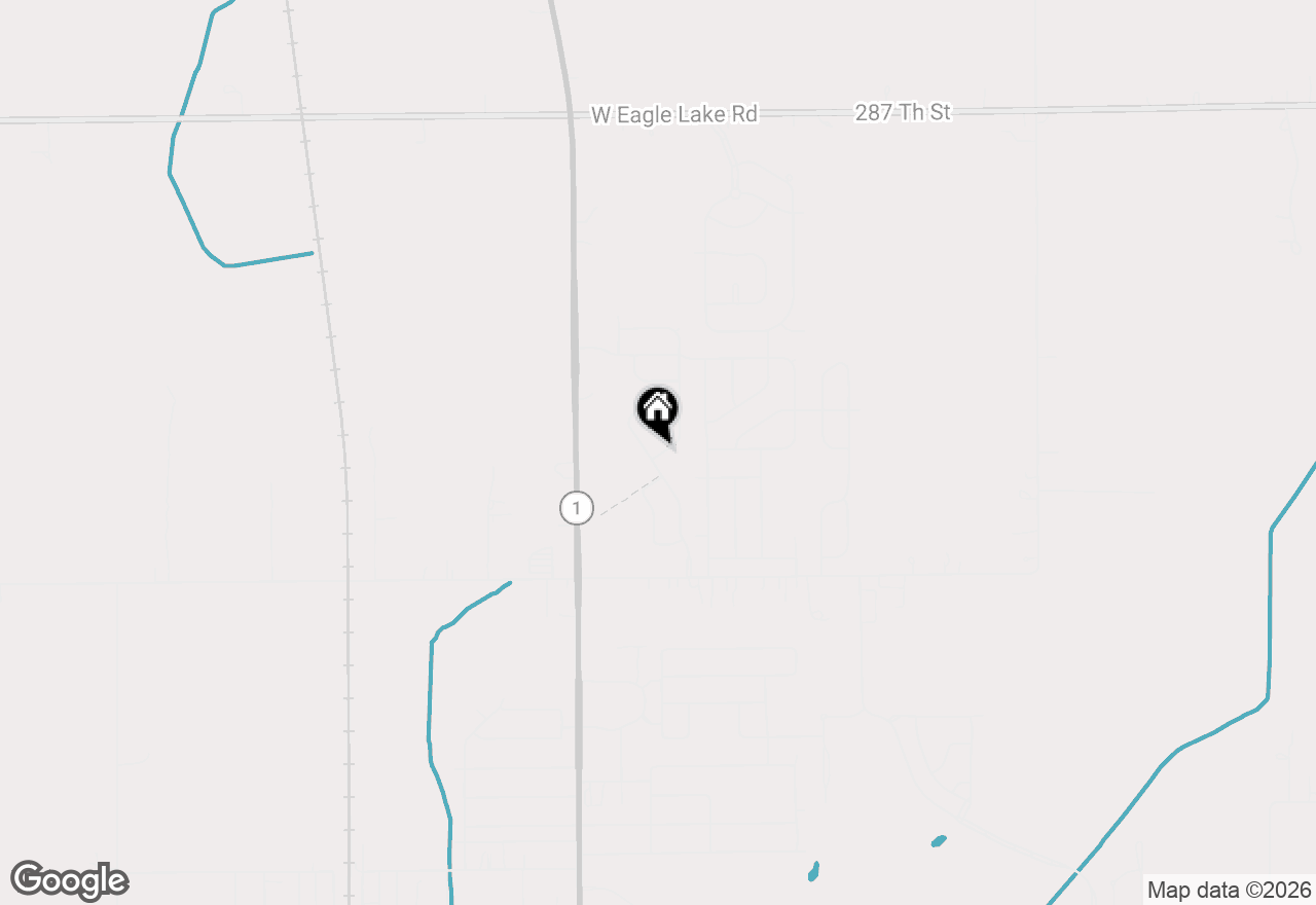 Map of 1506 Saddle Run Lane, Beecher, IL 60401