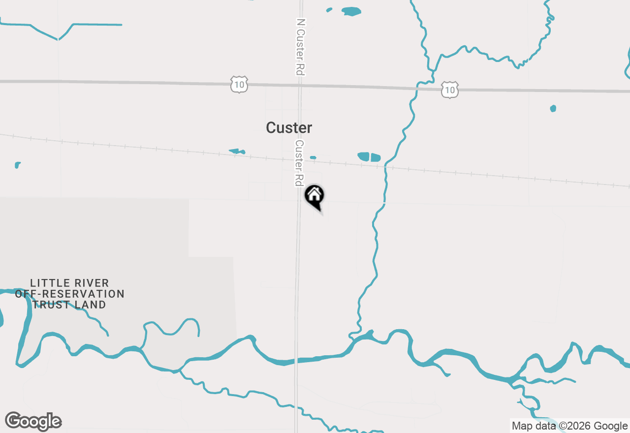 Map of 456 Maple Street, Custer, MI 49405