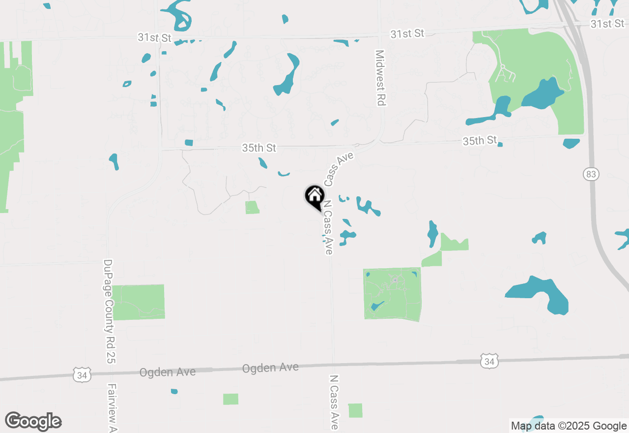 Map of 26 Prairie Drive, Westmont, IL 60559