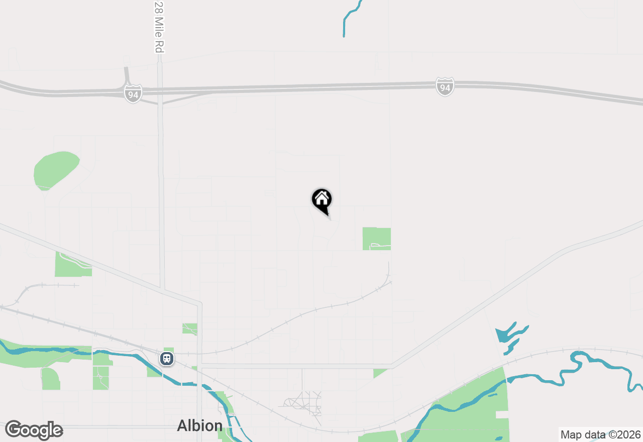 Map of 907 Sheridan Court, Albion, MI 49224