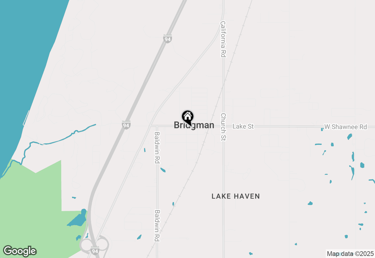 Map of 4314 Lake Street, Bridgman, MI 49106