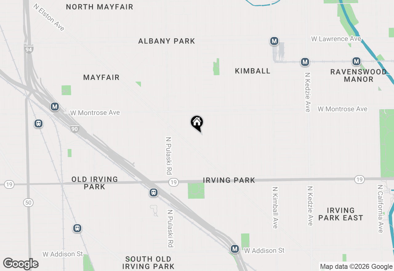 Map of 4237 N Avers Avenue, Chicago, IL 60618