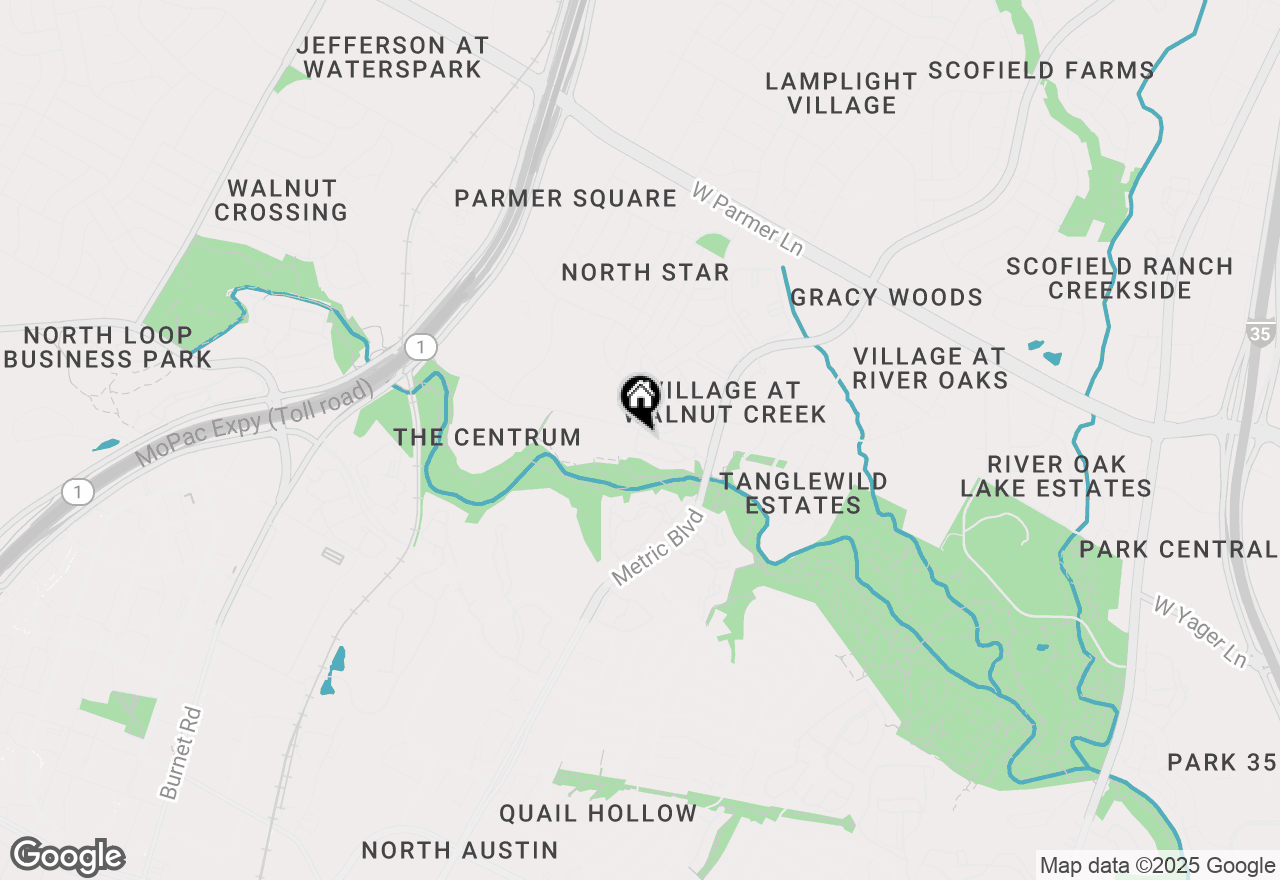 Map of 12166 Metric Blvd #141, Austin, TX 78758