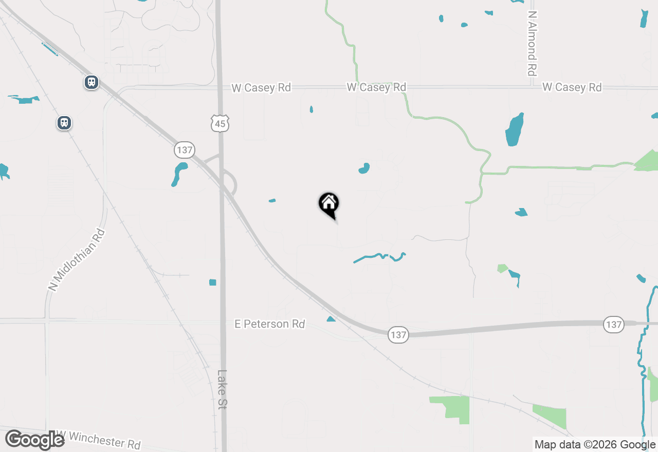 Map of (Address confidential), Libertyville, Illinois 60048