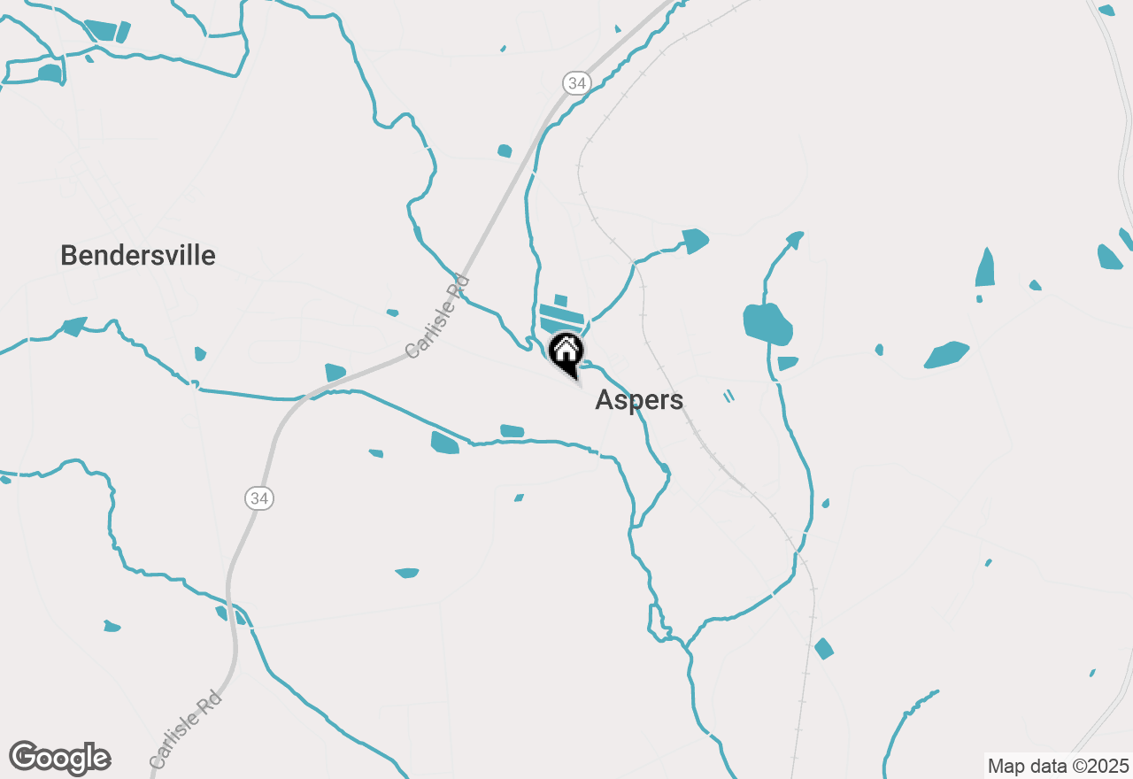 Map of 611 Aspers Bendersville Road, Aspers, PA 17304