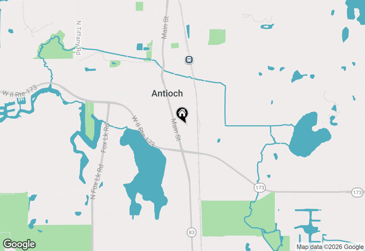 Map of 289 Chestnut Street, Antioch, IL 60002