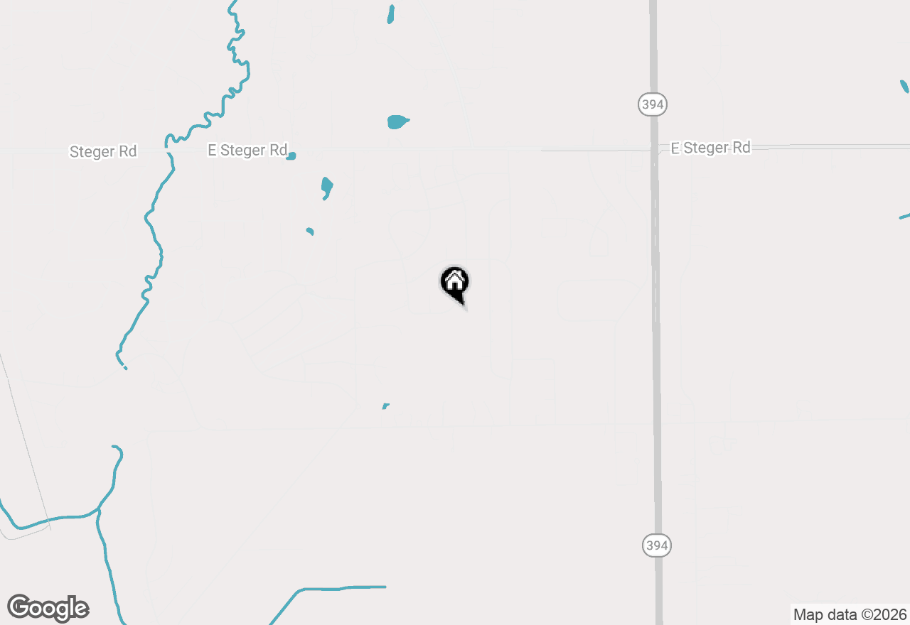 Map of 944 Carol Lane, Crete, IL 60417