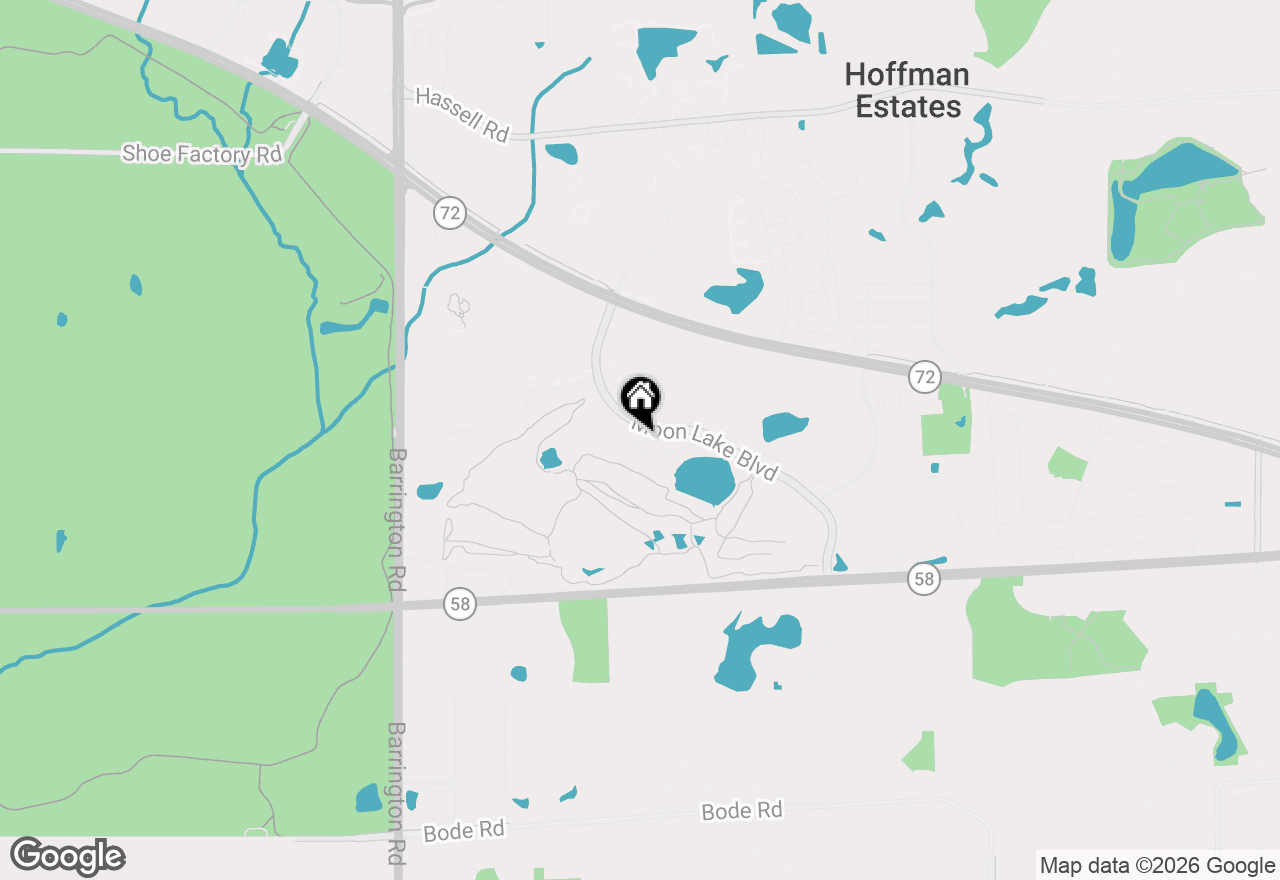 Map of 2222 Seaver Lane #2222, Hoffman Estates, IL 60169