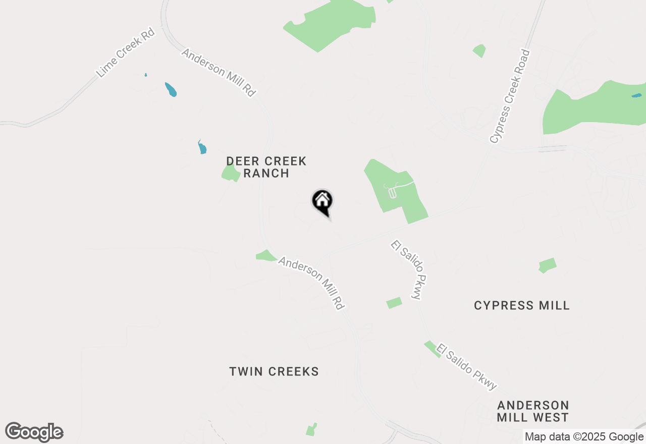 Map of 2101 Simbrah Dr, Cedar Park, TX 78613