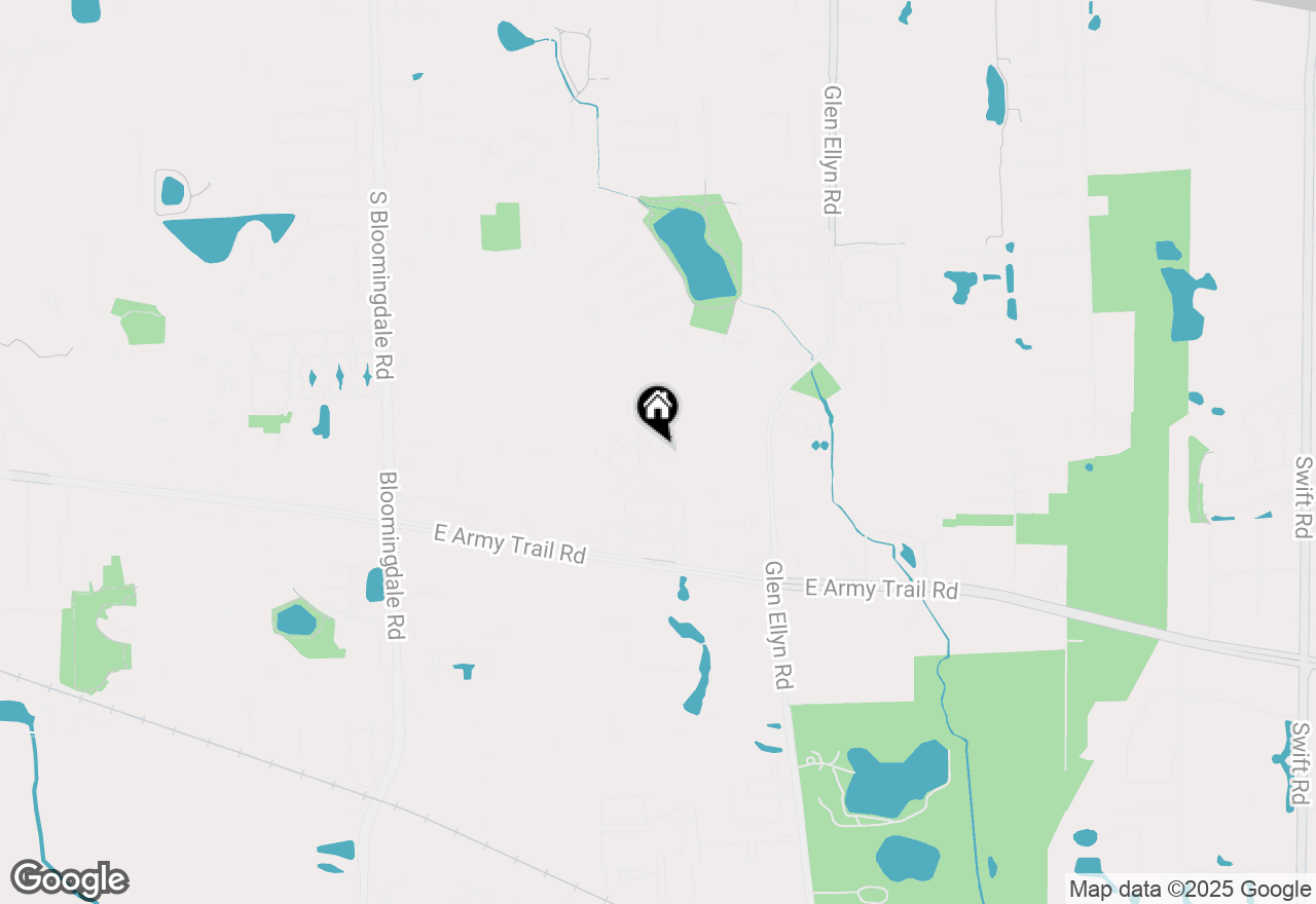 Map of 207 Emerson Court #D, Bloomingdale, IL 60108