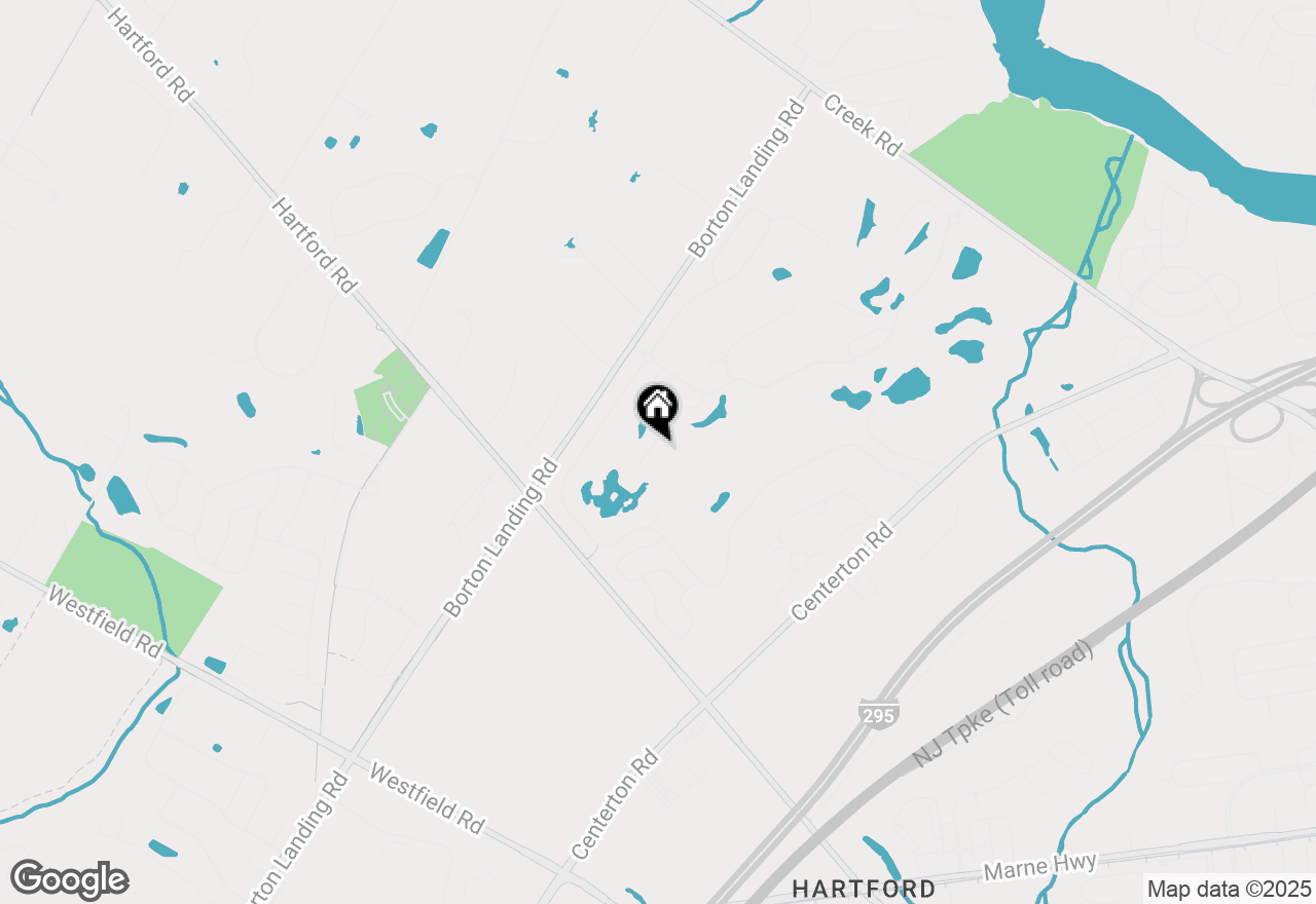 Map of 127 Augusta Drive, Moorestown, NJ 08057