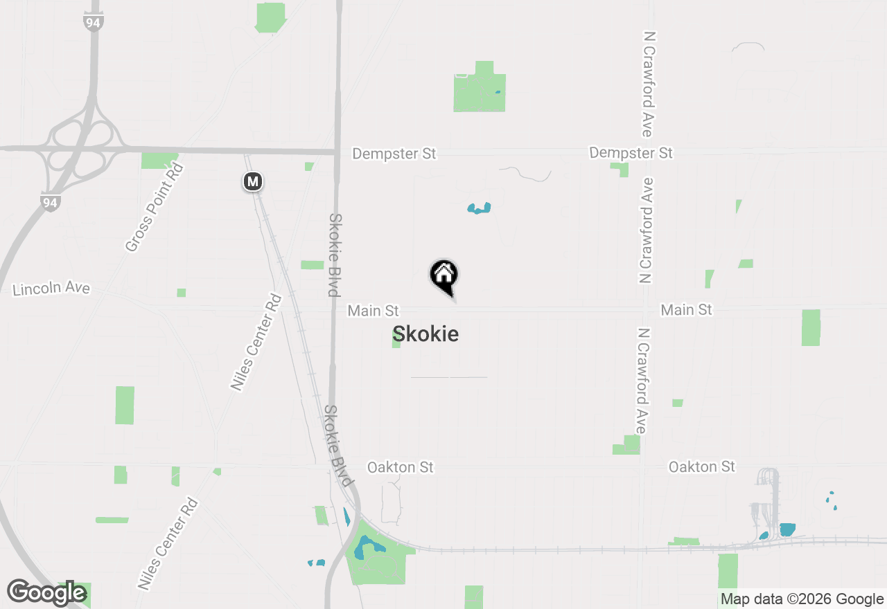 Map of 4506 Main Street, Skokie, IL 60076