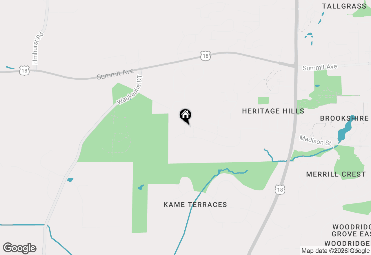 Map of 3841 Madison St, Waukesha, WI 53188