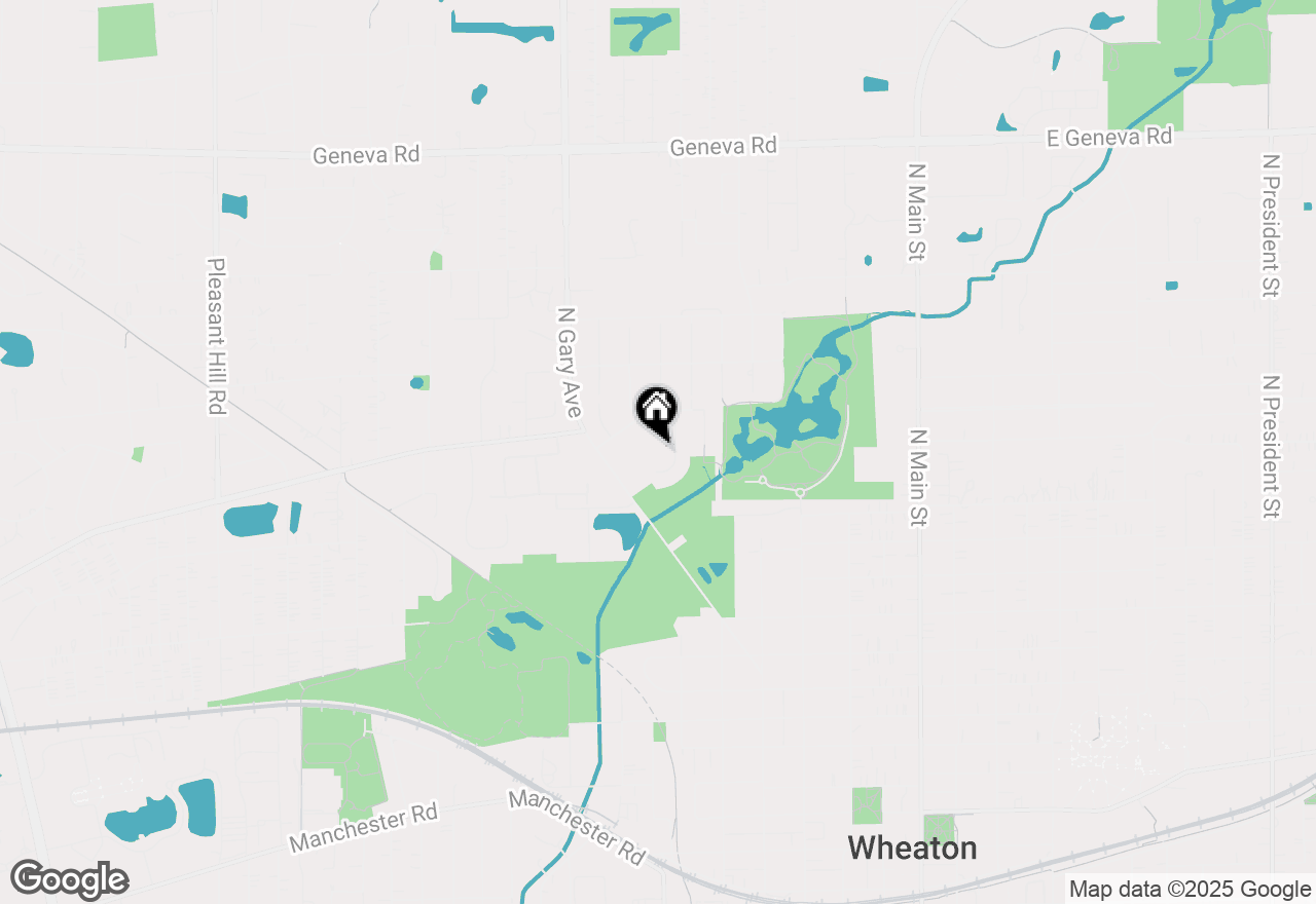 Map of 752 Ralph Court, Wheaton, IL 60187