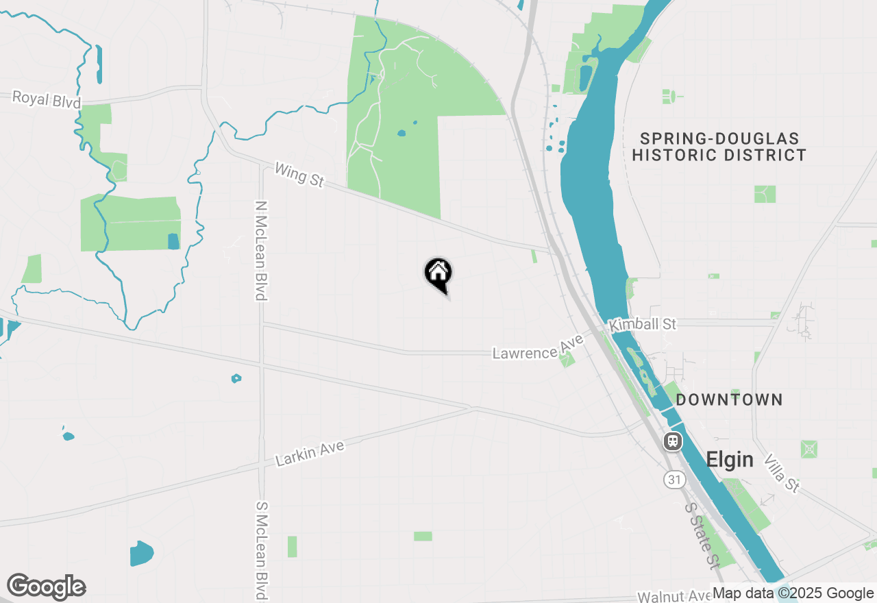 Map of 370 N Commonwealth Avenue, Elgin, IL 60123