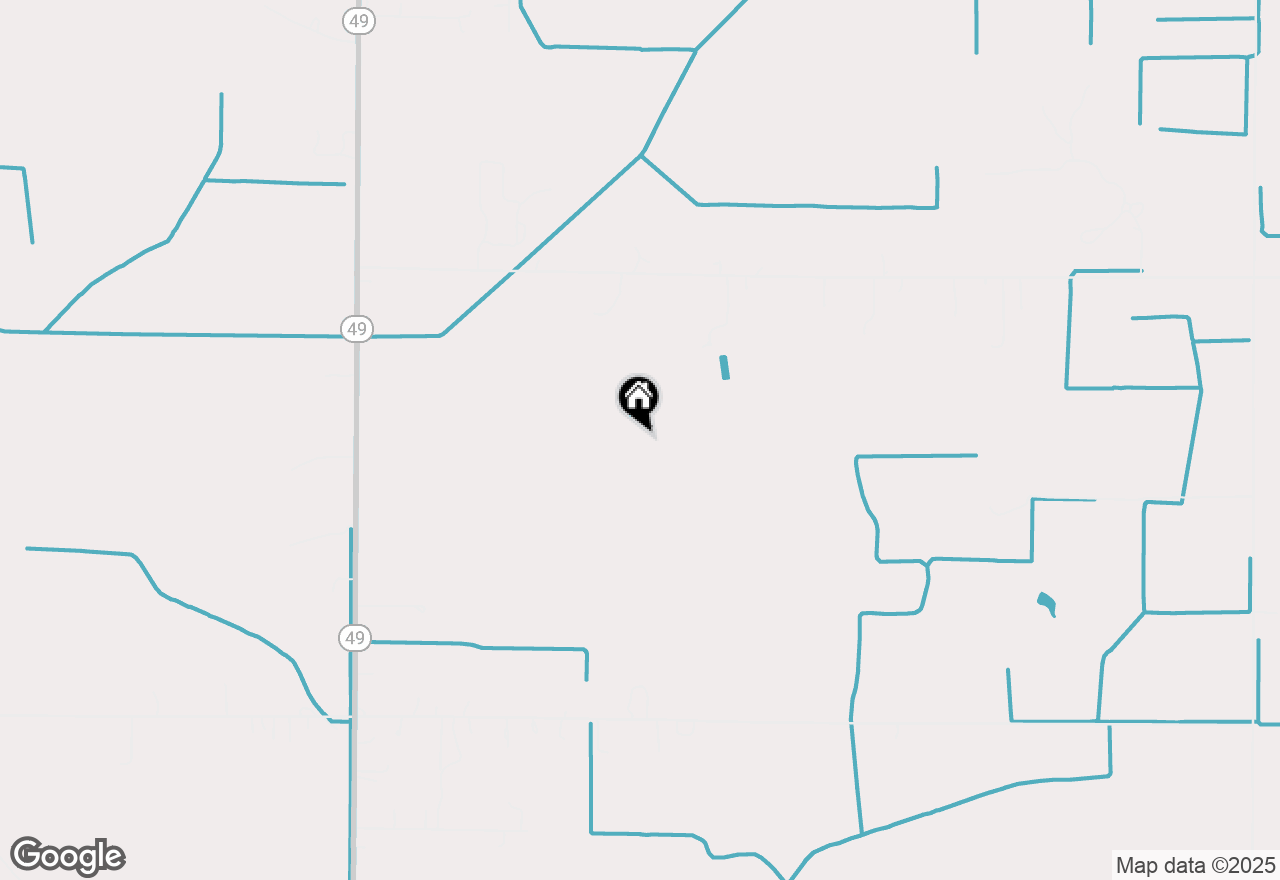 Map of 579 E 800 N, Wheatfield, IN 46392