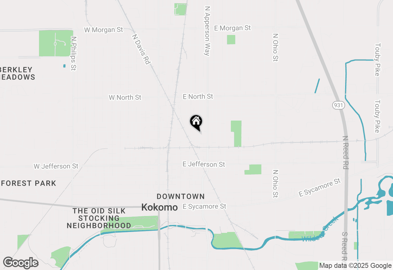 Map of 315 E Havens Street, Kokomo, IN 46901