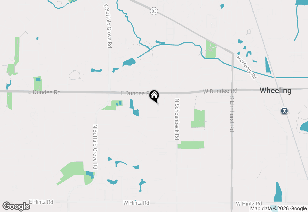 Map of 459 Sussex Court, Buffalo Grove, IL 60089