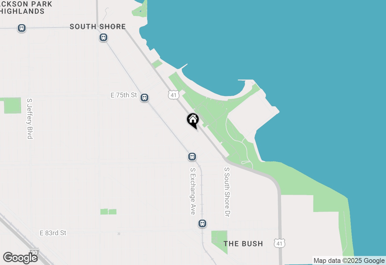 Map of 7765 S Coles Avenue, Chicago, IL 60649