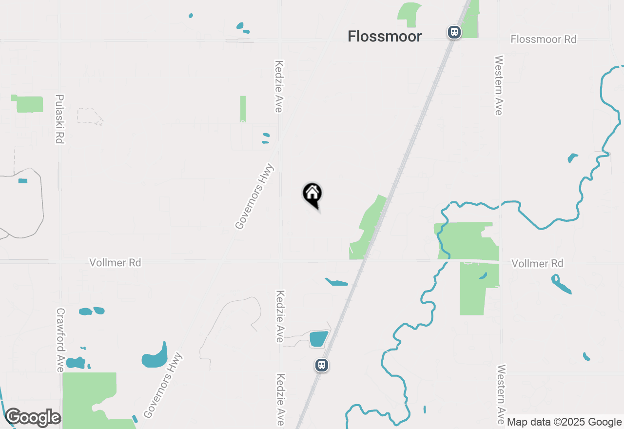 Map of 3043 Bonnie Brae, Flossmoor, IL 60422