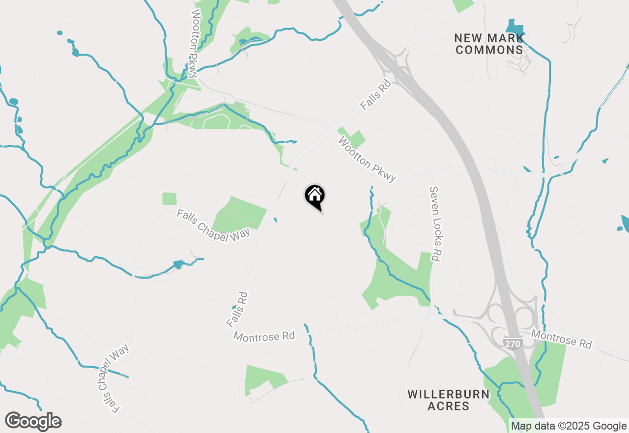 Map of 2003 Stratton Drive, Potomac, MD 20854