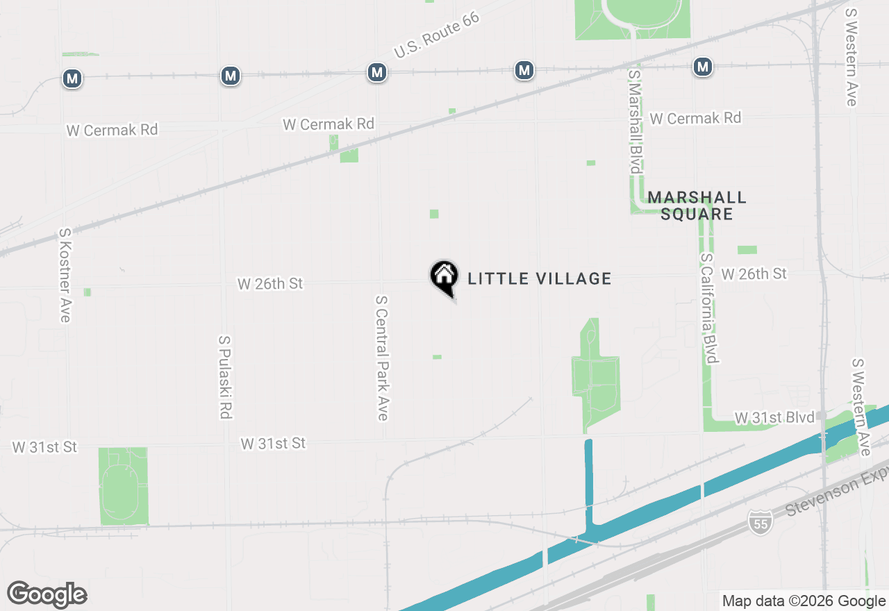 Map of 2639 S Trumbull Avenue, Chicago, IL 60623
