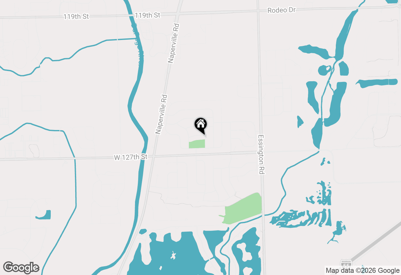 Map of 2297 Deerpath Road, Bolingbrook, IL 60490