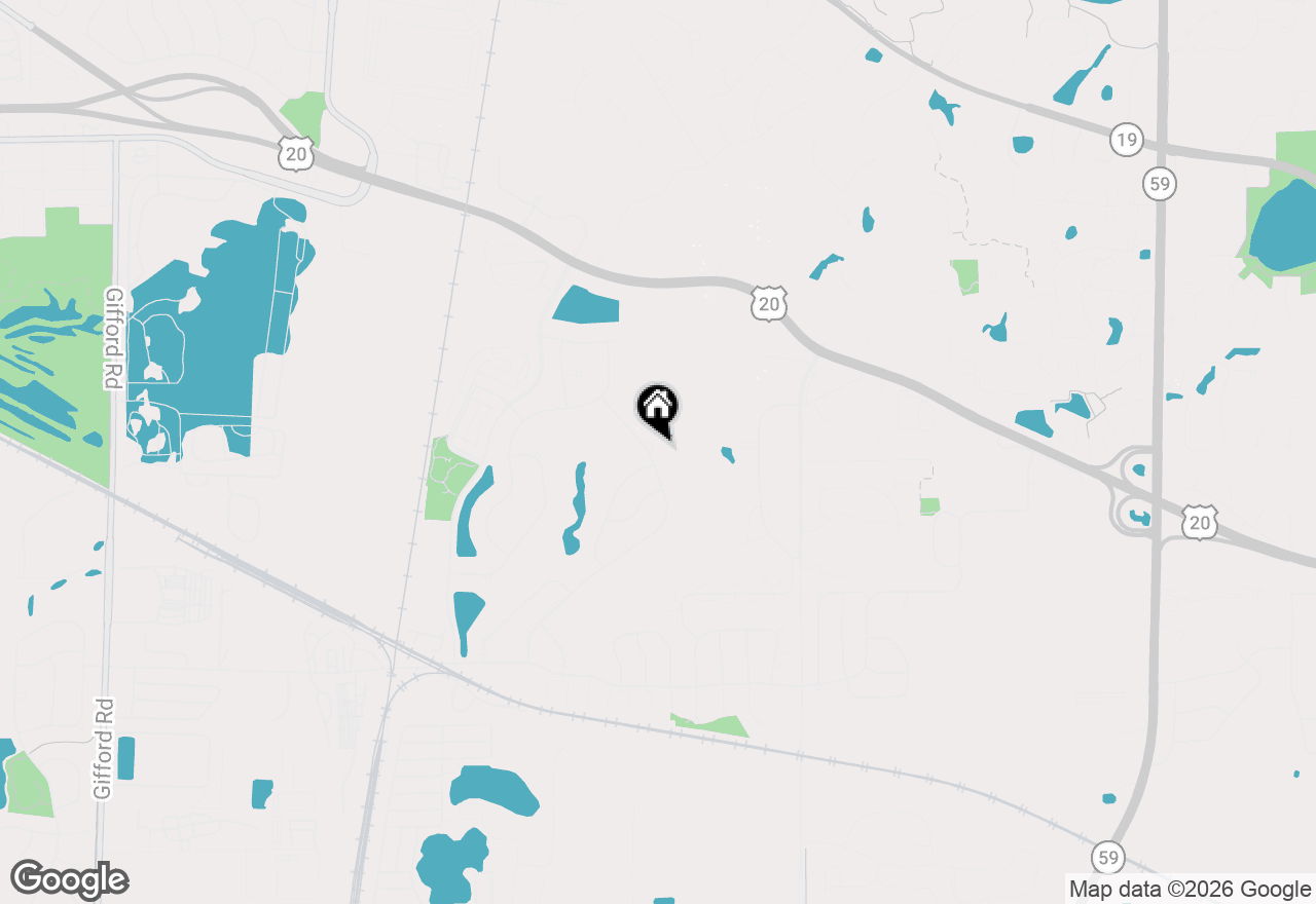 Map of 687 Rose Lane, Bartlett, IL 60103