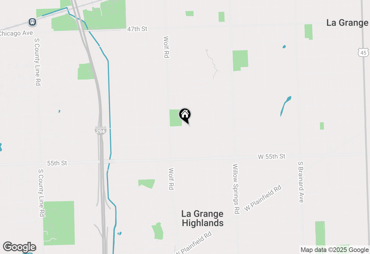 Map of 5229 Caroline Avenue, Western Springs, IL 60558