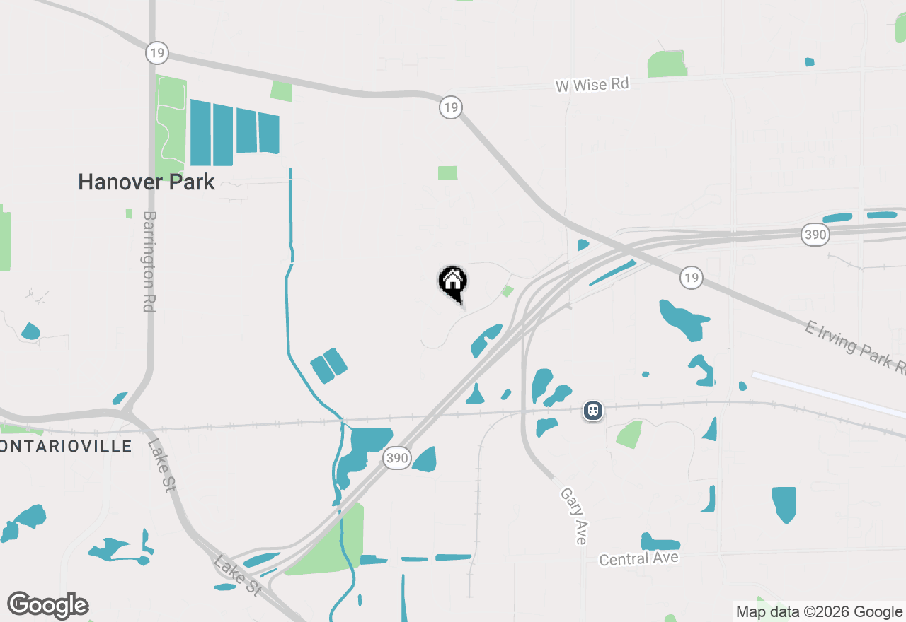 Map of 1922 Heron Avenue #B, Schaumburg, IL 60193