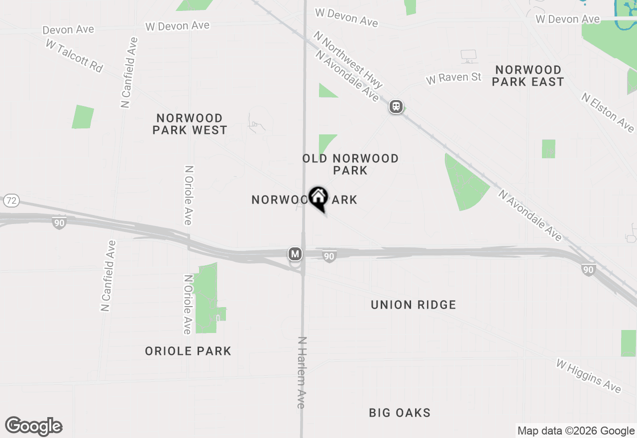 Map of 5662 N Neva Avenue, Chicago, IL 60631