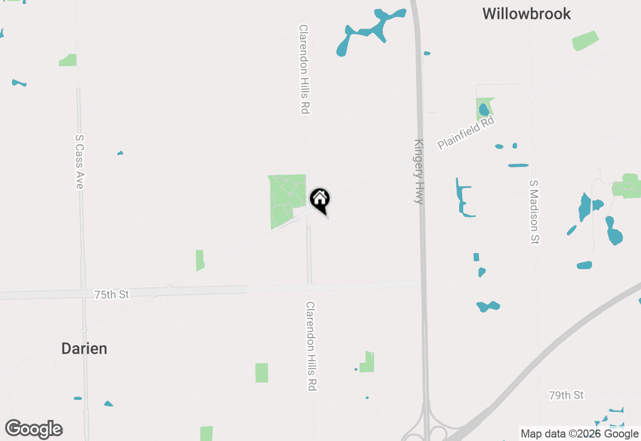 Map of 342 Janet Avenue, Darien, IL 60561