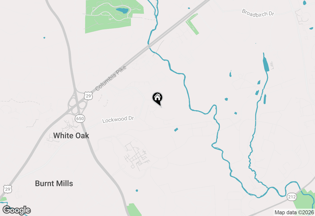 Map of 1605 Regent Manor Court, Silver Spring, MD 20904