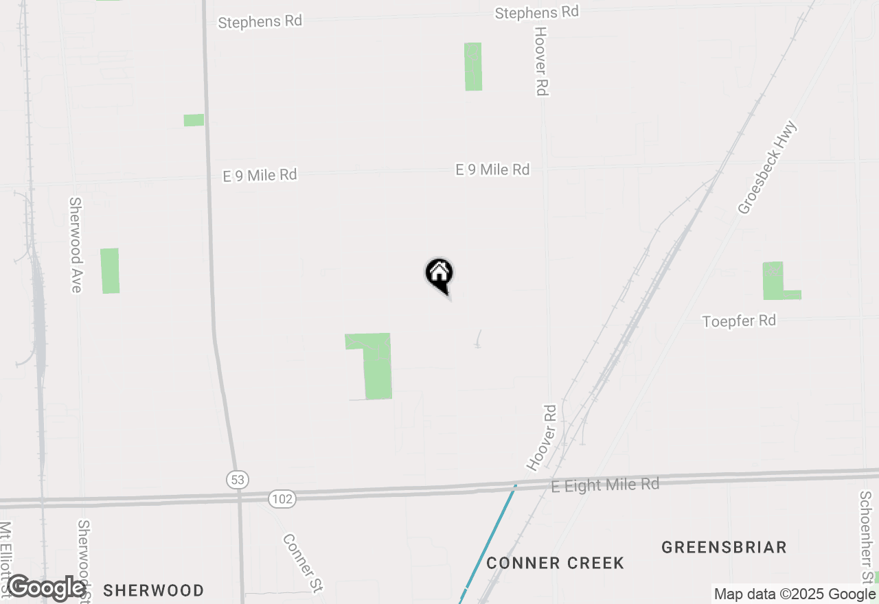 Map of 11228 Studebaker Avenue, Warren, MI 48089