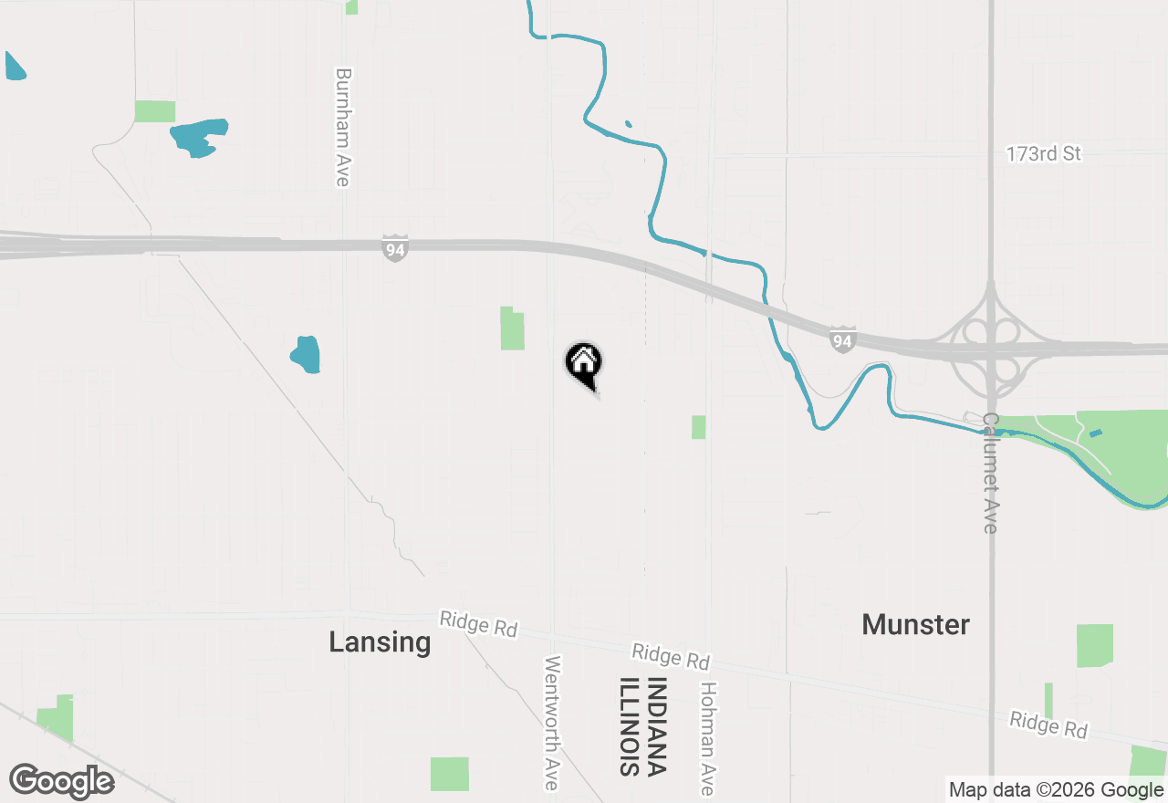 Map of 3634 178th Street, Lansing, IL 60438