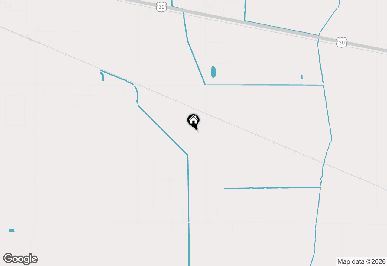 Map of 440 Oak Breeze Drive, Valparaiso, IN 46383