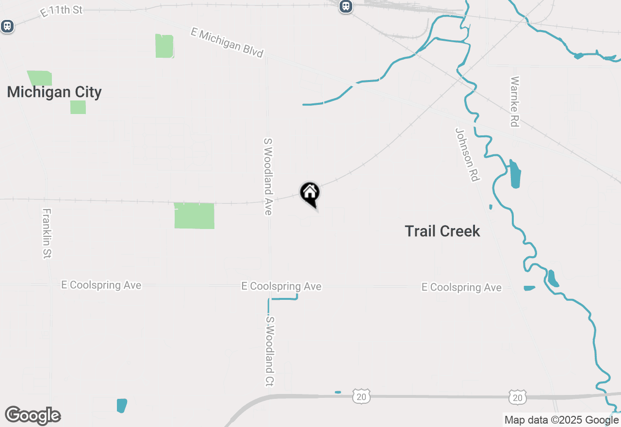 Map of 117 Indian Ridge, Michigan City, IN 46360
