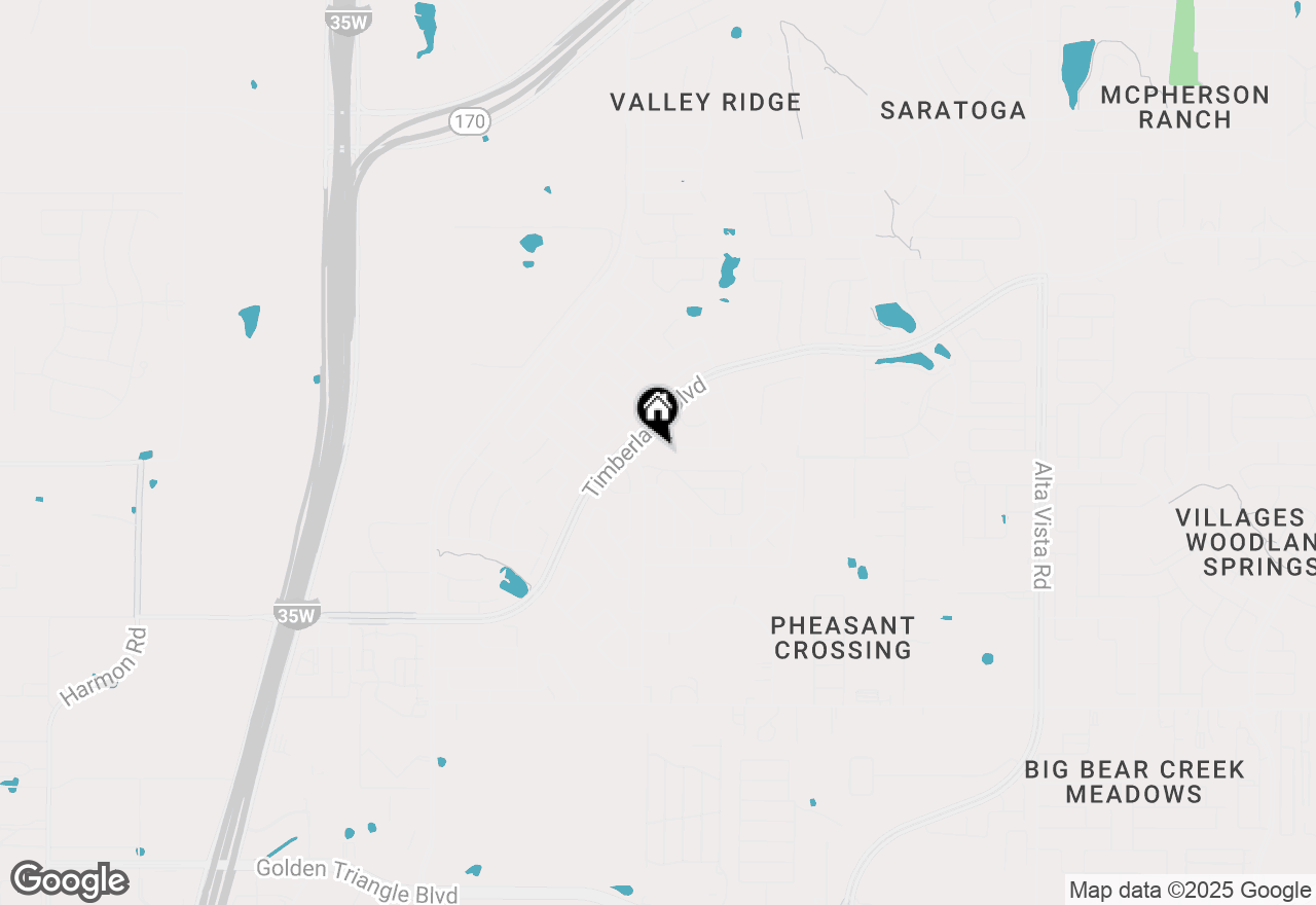 Map of 3032 Spotted Owl Drive, Fort Worth, TX 76244