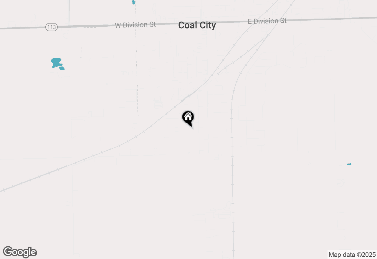 Map of 145 W Des Plaines Street, Coal City, IL 60416