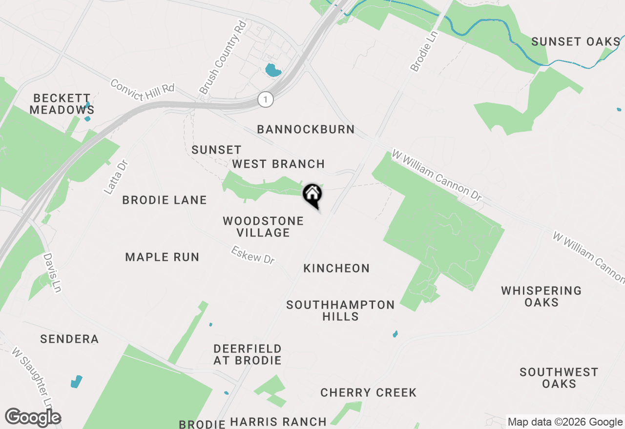 Map of 7507 Bender Dr, Austin, TX 78749
