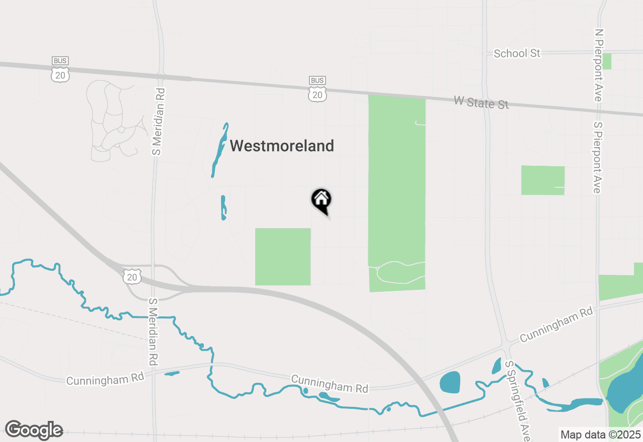 Map of 503 Vincent Avenue, Rockford, IL 61102
